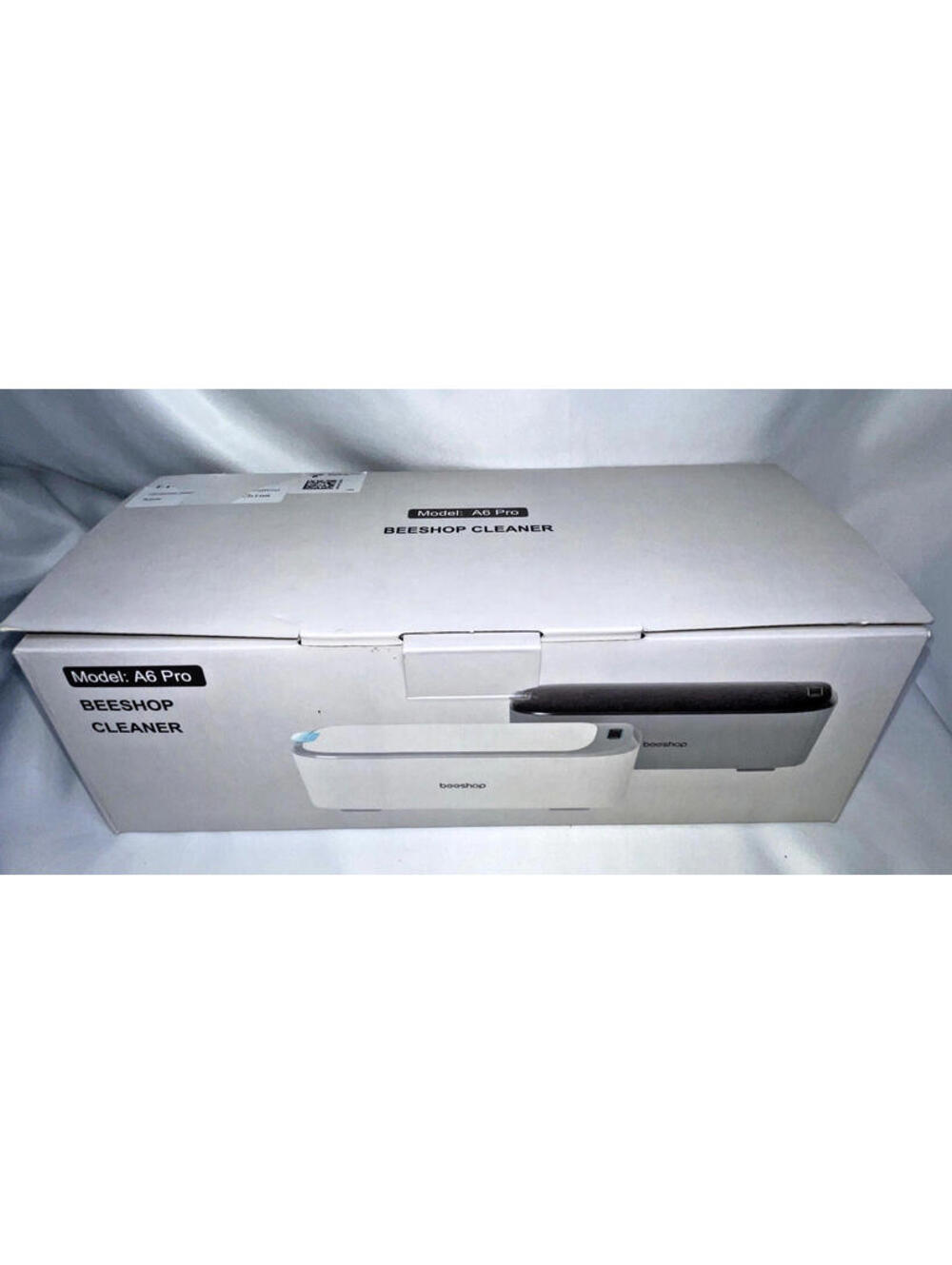 beeshop A6 Pro Ultrasonic Cleaner UV Sterilization WHITE, 48kHz - New, Open Box